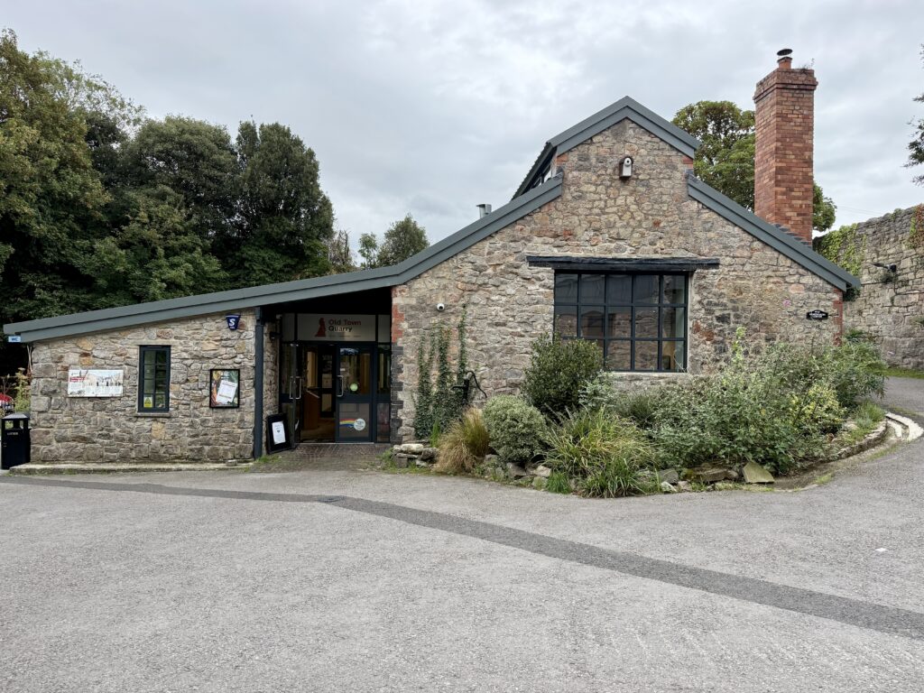 Stone & Canvas café and artist workshops at Old Town Quarry, Weston-super-Mare.