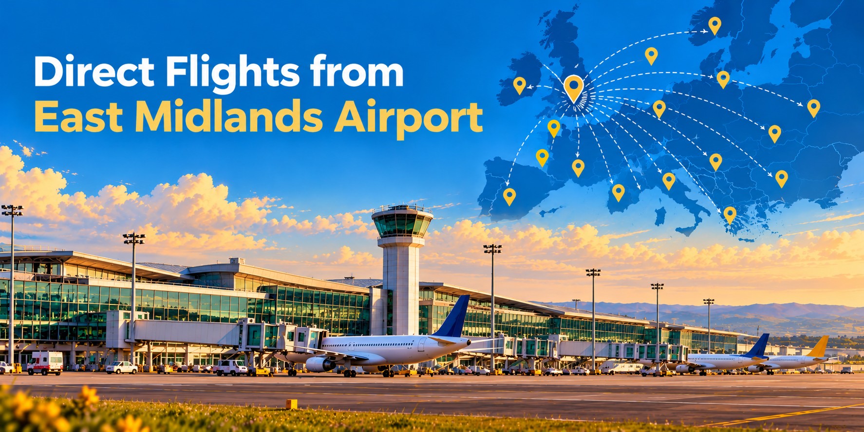 Where Can You Fly from East Midlands Airport? Day Trips & Short Breaks
