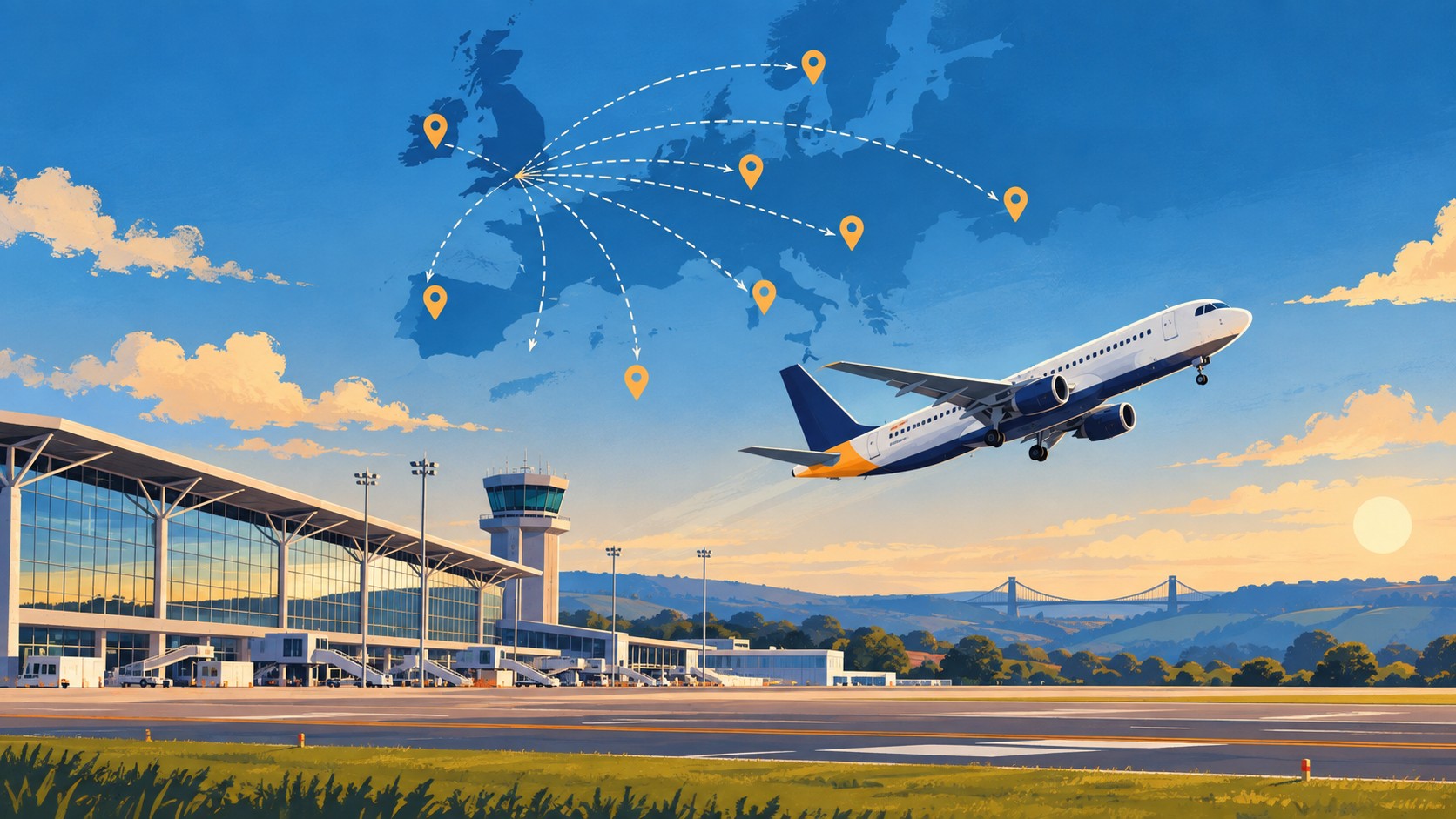 Where Can You Fly from Bristol Airport? Day Trips & Short Breaks
