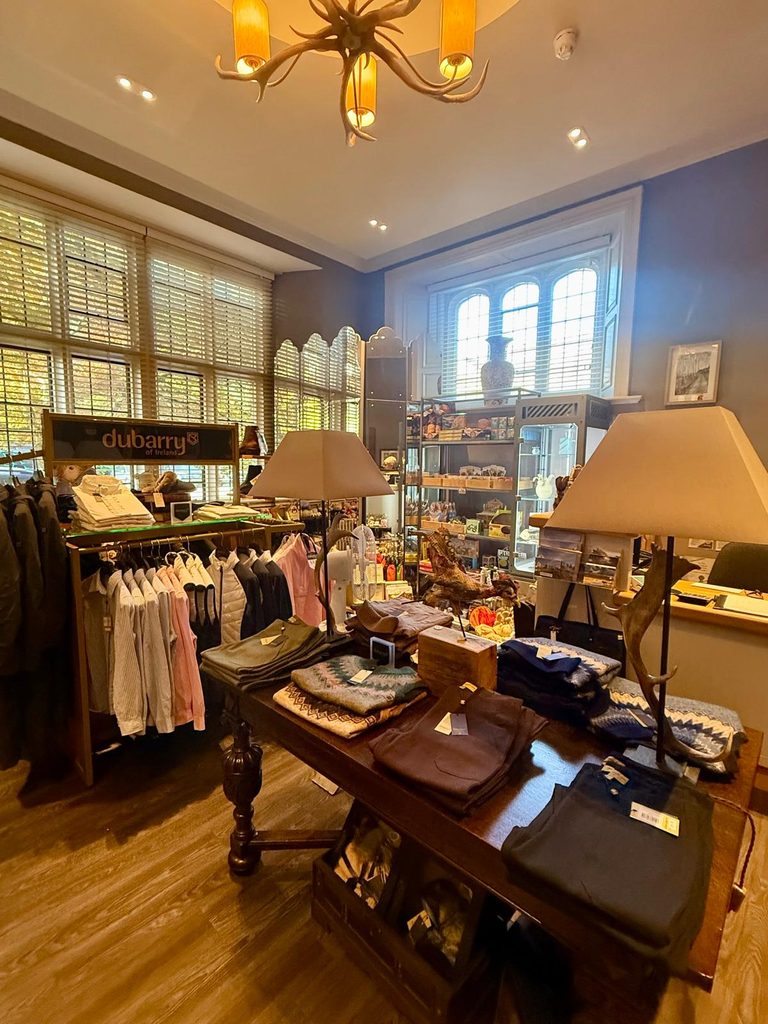 Plenty is included when you stay at Bovey Castle. Hotel guests get complimentary WiFi throughout their stay, plus tea and coffee-making facilities, bathrobes and slippers, toiletries, and a TV in their room.
An overnight stay also includes use of the swimming pool, whirlpool, sauna, steam room and gym, along with the putting green and croquet lawn. There's a daily falconry display when the weather allows, while valet parking and concierge service are also available.
The estate has tennis courts, and you can book a surprisingly long list of other activities, from archery and clay pigeon shooting to fishing, off-road driving and guided walks. Some cost extra, so it's worth checking what's available and booking ahead if there's something you particularly want to do.
There's also a boutique shop in the hotel selling gifts, local products, clothing and outdoor accessories, as well as a separate golf shop.